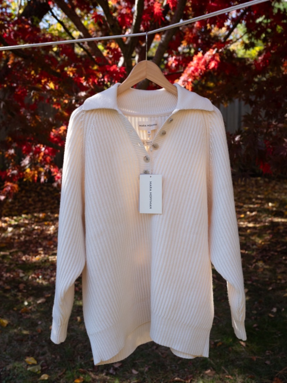 MARA HOFFMAN Juliana Sweater, NWT